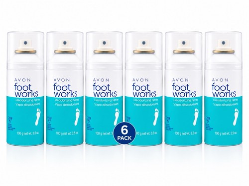 Avon foot works - foot, deodorizing